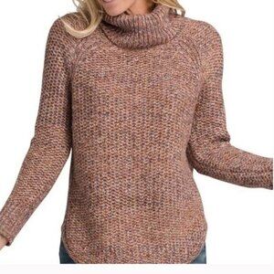 PRANA Callisto Multicolor Knit Turtleneck Sweater S